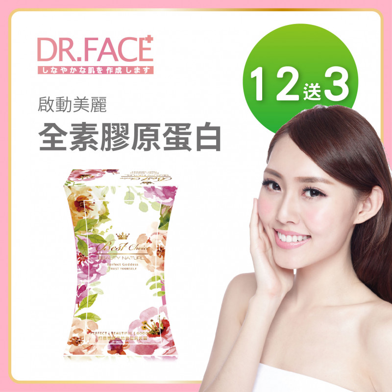 S美人窈窕管理 【Dr.Face】鑽透膠原蛋白美顏粉(12盒)